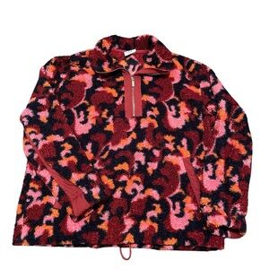 Sage Colorful Fleece Jacket